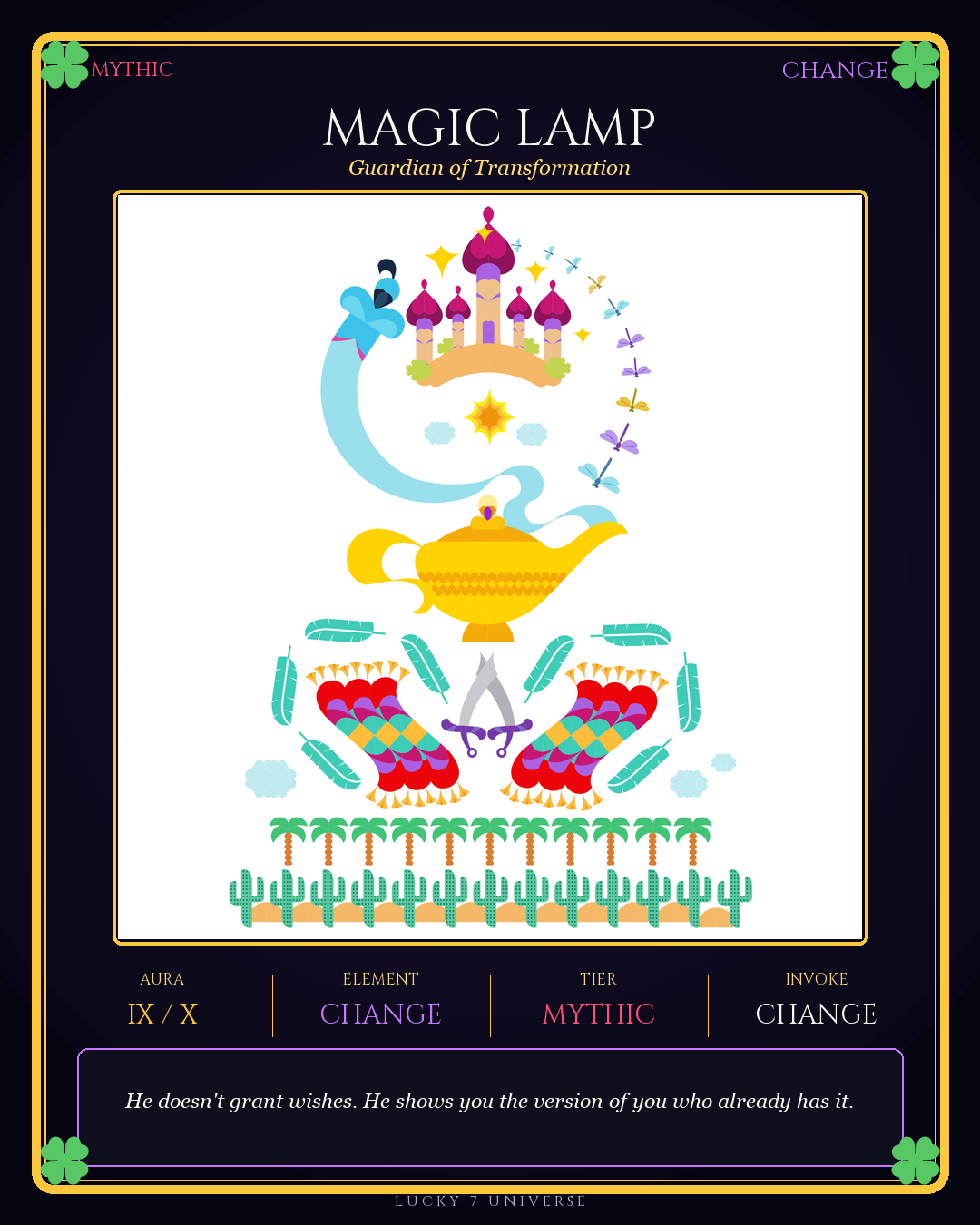 Magic Lamp — Guardian of Transformation