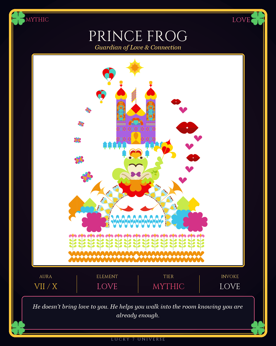 Prince Frog — Guardian of Love